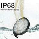 42W Round LED Work Light Fog Driving Lamp Offroad Spot Bar SUV Boat Truc HBS