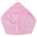 1PC Magic minifiber Hair Drying Towel Cap Bath Head Wrap Pink D4Y6