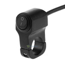 Universal Motorcycle Handle Bar Fog Spot Head Light 7/8in ON-OFF Switch Aluminum
