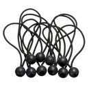 10 Pieces Durable Tent Fix Cords Bungee Loop Strap Tarp Canopy Holding Wire