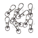 10xswivel trigger key ring lobster clasp clip snap hook diy jewelry findings