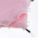 Small Animals Cozy Hammock Winter Warm Nest For Hamster Birds Parrot Pink