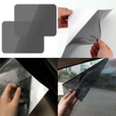 2Pcs UV Car Sunshade Electrostatic Stickers Car Supplies Sun Block Stickers M&E