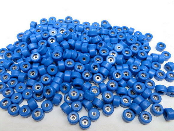 4 Pcs/Set Professional Urethane  Bearing Wheels for Wooden Fingerboard