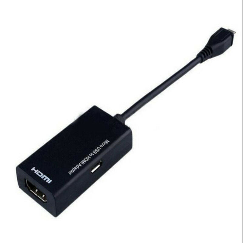 Micro USB 2.0 MHL To HDMI Cable Adapter 1080P For Android Smart Phone Connectors