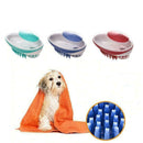 Pet Dog Bath Brush Comb Pet SPA Massage Brush Soft Cats Shower Dogs D8V4