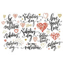 Valentines Day Theme Studio Digital Photo Canvas Background Cloth Backdrop A