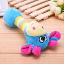 Funny Animal Shape Pet Puppy Dog Toys Plush Sound Squeaker Chewing Toys A