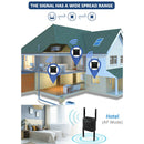 Dual-Band 2.4+5Ghz Wireless Wifi Router Extender Signal Amplifer Booster US