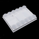 1 Set Painting Pallet Tray Plastic Art Palette for Acrylic / Oil / Watercolor