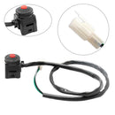 Universal Motorcycle Red Push Button Kill Stop Switch for Dirt Bike KTM ATV