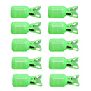 10pcs Squid Jig Hook Protector Shrimp Fishing Jigs Lure Covers Safety Caps Green