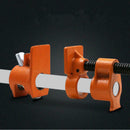 1/2 3/4inch Wood Gluing Pipe Clamp Set Cast Iron Woodworking Carpenter Tool