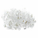 RJ45,8P8C,CAT 5 Transparent Crimp Connector Plug , 100 Pieces Per Bag W8A2