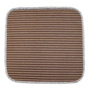Grain Chaff Chair Seat Cushion No-slip Chair Pad Dining Rocking Gray Square