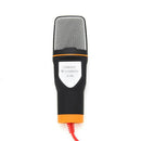 Microphone With Mini Stand Tripod Audio Recording For Computer PC Phone Desk Cy
