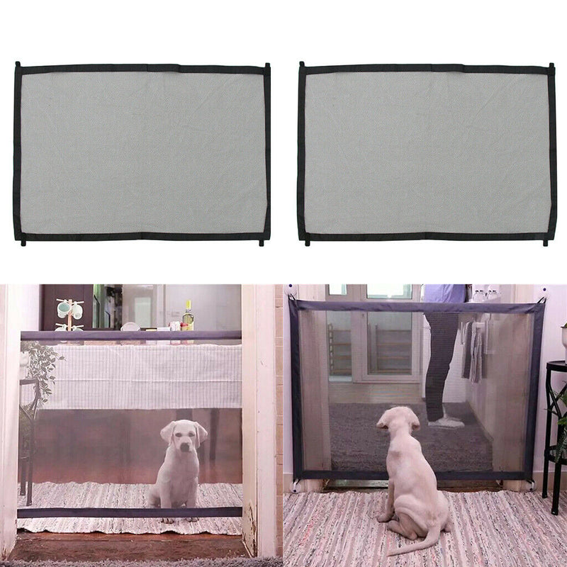 2pcs Portable Folding Safe Guard Safety Enclosure Pet Cat Dog Isolated Fences