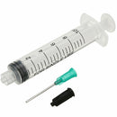 1 set 10ml Non-sterile Syringe with 18G Blunt Tip Needle & Black Storage Cap