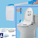 2 Pieces Bottom Wiper Handled Toilet Aid Obese Tool Paper Holder Bottom