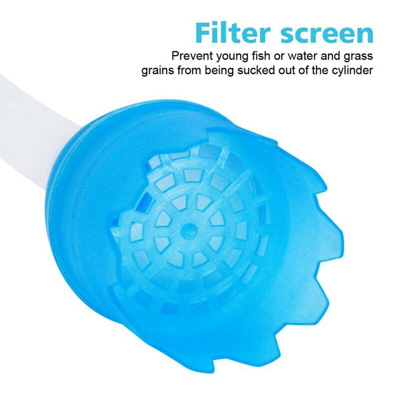 Gravel Sand Cleaner for Aquarium Fish Tank Water Changer Vacuum Siphon with J2G7