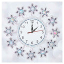 DIY Special Shaped Diamond Painting Flower Embroidery Wall Clock Home Decor