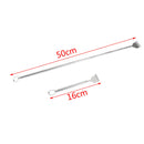 Practical handy adjustable stainless steel back telescopic scratcher massage Bj