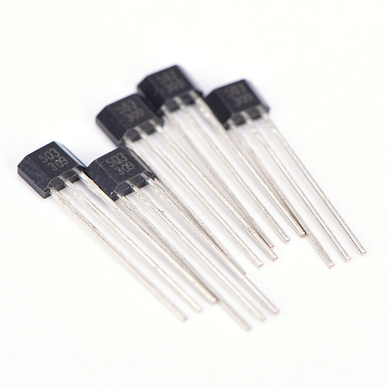 10Pcs Reliable Stable Small 3503 TO-92 Casing Linear Hall Effect Sensor ATSE