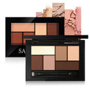 Sace Lady 6 Color Matte Shadow Palette Makeup Waterproof Eyeshadow Professi