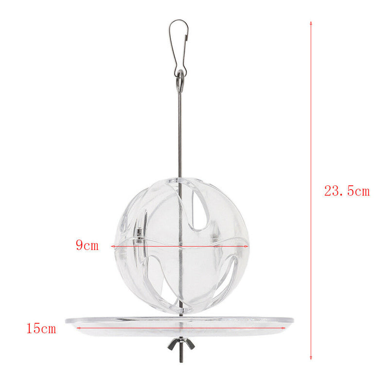 Pet Parrot Bird Cage Accessories Feeder Hanging Ball Forage Toys Pet Treats