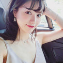 Fashion Little Bean Letter Lucky Pendant Choker Necklace Clavicle Collar Jewe BX