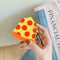 Unique Pizza Pattern Protective Case Shockproof Silicone Cover for Airpods 1/2