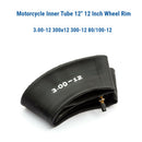 Heavy Duty Rubber 3.00-12 80/100-12 Inner Tube with Straight Valve Stem for 90cc