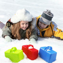 Outdoor Winter Kids Snow Sand Mold Plastic Castle Brick Maker Random Color