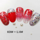 Francheska Professional Diamond Glitter Uv Nail Gel Polish Soak Off Long-La