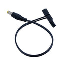 4-Pin Male Female Molex PC to DC 2A 5.5mm x 2.1mm Plug LED Strip Power Cable Gw
