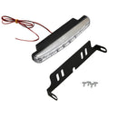 Universal Pair Daytime Running DRL Daylight 2Pcs 8 LED Car Super Bright Whi