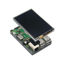 3.5in HDMI Touch Screen 480x320 LCD Display+ABS Case For Raspberry Pi 3B+/3B/2B