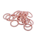 20 pcs 10mm x 14mm x 1mm copper washer seal spacer seal S3X5