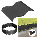 20X Interlocked Landscape Edge Garden Side Lawn Edge Pp Fence Lawn Decorati