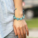Bohemia Bangle Turquoise Turtle Adjustable Braided Bracelet Rope Jewelry