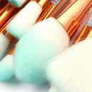 20Pcs/Set Professional Complete Diamond Beauty Makeup Brushes Eyebrow Eyesh