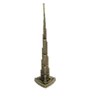 Alloy Dubai Halifah Tower Satue World Landmark Building Home Decor Bronze
