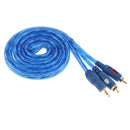 3.5mm to RCA Splitter Cable, 5ft/1.5m 3.5mm Male Aux to 2 RCA Male Audio &