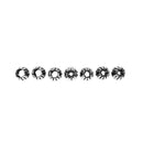 C10 Er8A 100L Collet Chuck Holder + 7Pcs Precision Er8 Spring Collet Set