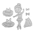 Lovely Girl DIY Cutting Dies Stencils Scrapbook Embossing Craft Album Card Gift