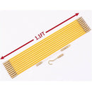 11ft Fiberglass Running Wire Cable Coaxial Electrical Fish Tape Pull Push K