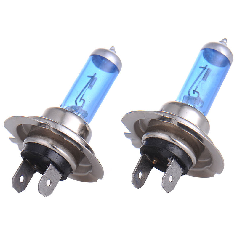 2pcs H7 Xenon Halogen Bulb 5000K Car Auto Super Xenon White Light Bulbs 12V 55W