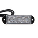 2x 3LED Amber Strobe Flashing Lights Recovery Breakdown Car Truck Lorry