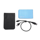 2.5 "USB 2.0 External enclosure for 9.5 mm and 7 mm 2.5" SATA HDD and SSD h