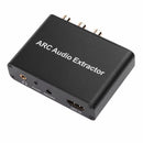 HDMI ARC Audio Extractor Converter Adapter for Optical Fiber Coaxial RCA TV
